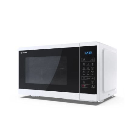 Sharp | Microwave Oven with Grill | YC-MG252AE-W | Free standing | 25 L | 900 W | Grill | White