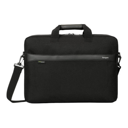 Targus | TBS576GL | GeoLite EcoSmart Essential Laptop Case | Fits up to size 13-14 " | Slipcase | Black | Shoulder strap