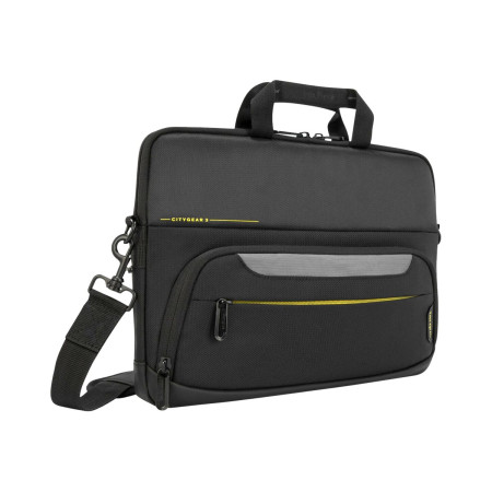 Targus | TSS866GL | CityGear Slim Topload Laptop Case | Fits up to size 14 " | Topload Laptop | Black