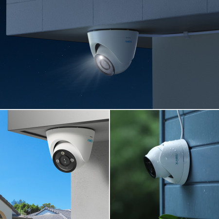 Reolink | 4K Security IP Camera with Color Night Vision | P434 | Dome | 8 MP | 2.8-8mm/F1.6 | IP66 | H.265 | MicroSD, max. 256 G