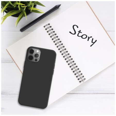 Fixed | Story | Back protection | Xiaomi | Redmi Note 13 | Rubberized | Black