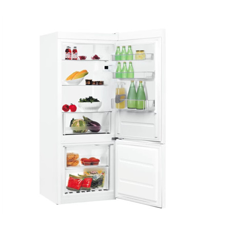 INDESIT | Refrigerator | LI6 S2E W | Energy efficiency class E | Free standing | Combi | Height 158.8 cm | Fridge net capacity 1