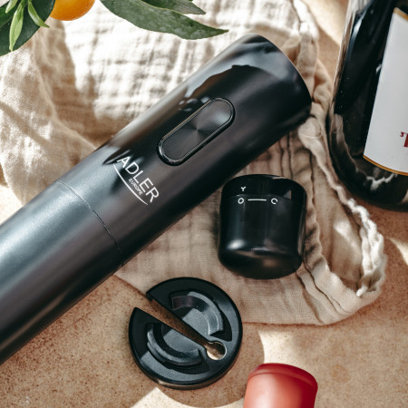 Adler Electric Wine Opener - Set | AD 4509 | Black