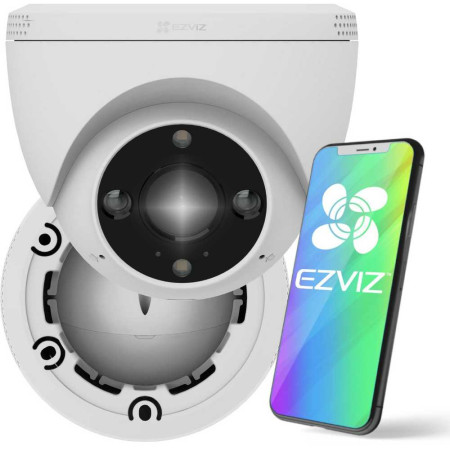 EZVIZ Camera | CS-H4 | Dome | 3 MP | 2.8mm | IP67 | H.264/H.265 | MicroSD Card, up to 512 GB