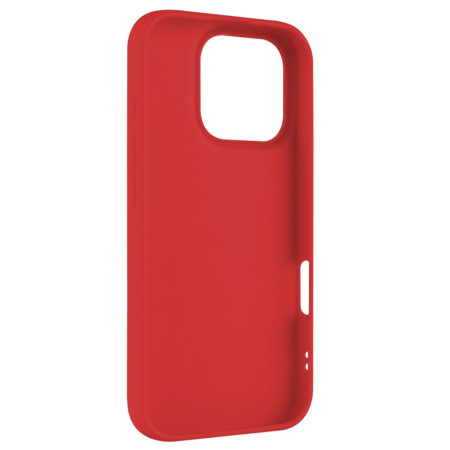 Fixed Story | Back cover | Apple | iPhone 16 Pro | Rubberized | Red