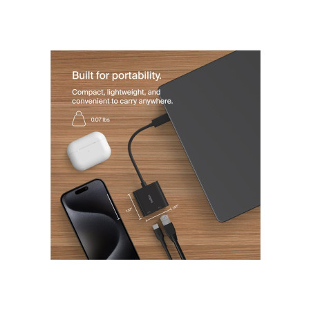 Belkin USB-C Ethernet Adapter 100W PD