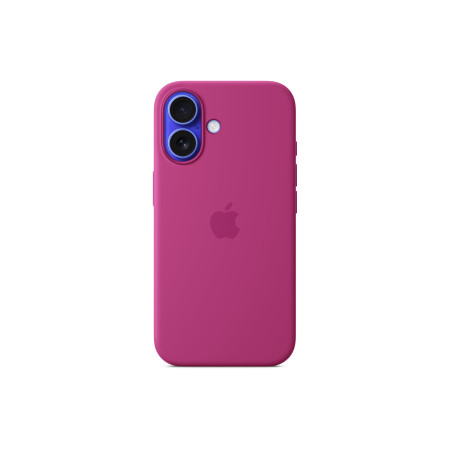 Apple Case with MagSafe | Apple | iPhone 16 | Silicone | Fuchsia