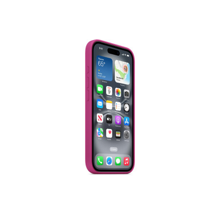 Apple Case with MagSafe | Apple | iPhone 16 | Silicone | Fuchsia