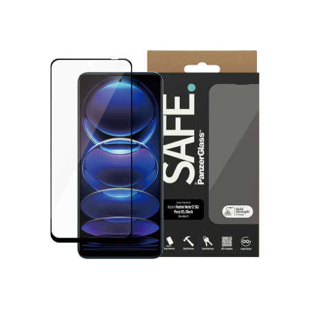 SAFE by PanzerGlass Screen Protector Xiaomi Redmi Note 12 5G | 12 4G | Poco X5 | Ultra-Wide Fit | PanzerGlass