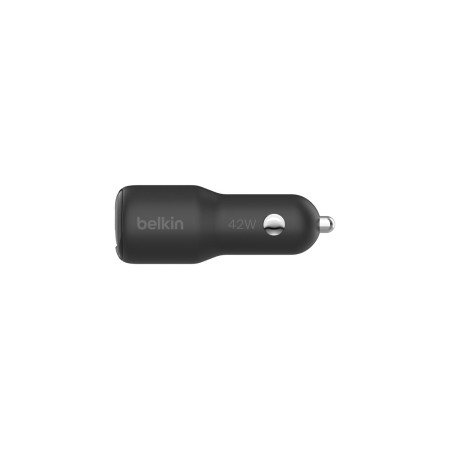 Belkin | BOOST CHARGE 42w-30w USB-C PD PPS + 12w USB-A Car Charger, | CCB005btBK