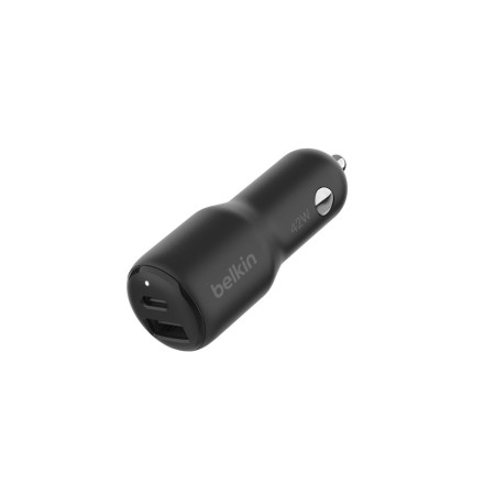 Belkin | BOOST CHARGE 42w-30w USB-C PD PPS + 12w USB-A Car Charger, | CCB005btBK