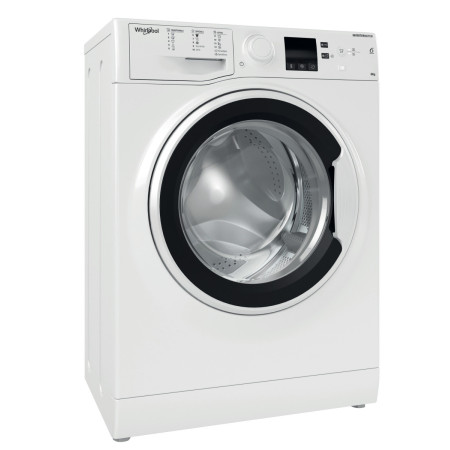 Whirlpool Washing machine | WRBSS 6249 W EU | Energy efficiency class C | Front loading | Washing capacity 6 kg | 1200 RPM | Dep