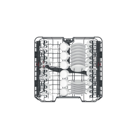 Whirlpool Dishwasher | W0I D741A S | Built-in | Width 59.8 cm | Number of place settings 14 | Number of programs 11 | Energy eff