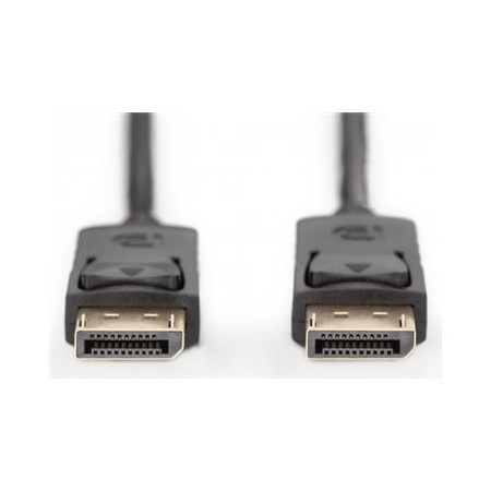 Digitus | DisplayPort Connection Cable | Black | DP male | DP male | DP to DP | 1 m