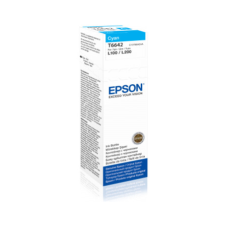 Epson T6642 Ink bottle 70ml | Ink Cartridge | Cyan