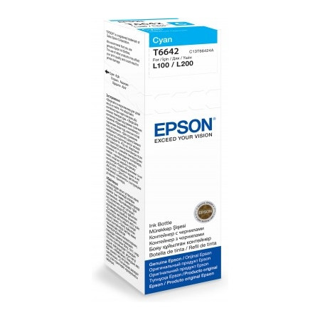 Epson T6642 Ink bottle 70ml | Ink Cartridge | Cyan