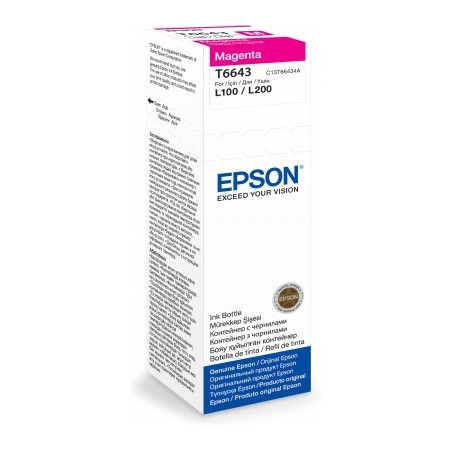 Epson T6643 Ink bottle 70ml | Ink Cartridge | Magenta