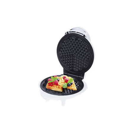 Camry | Waffle maker | CR 3022 | 1000 W | Number of pastry 5 | Heart shaped | White