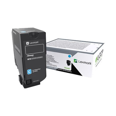 Lexmark CS72x Cyan Standard Yield Toner Cartridge | Lexmark 74C0S20 | CS720 Cyan Standard Yield Toner Cartridge | Cartridge | Cy