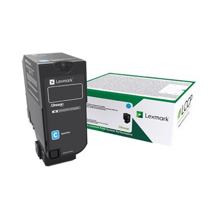 Lexmark Lexmark High Capacity Cyan Return Programme 84C2HC0 Toner Cartridge | Lexmark Cyan