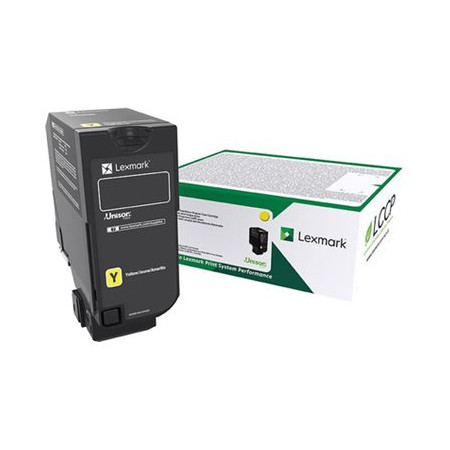 Lexmark Genuine High Capacity Yellow Return Programme 84C2HY0 Toner Cartridge | Lexmark Yellow