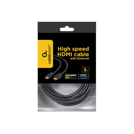 Cablexpert HDMI High speed male-male cable, 3.0 m, bulk package | Cablexpert