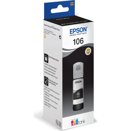 Epson Ecotank Photo | 106 | Ink Bottle | Black