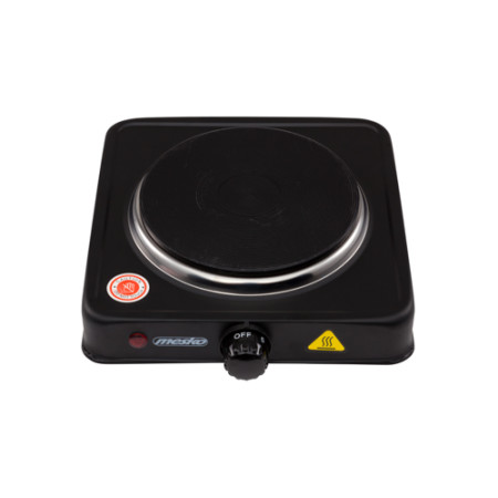 Mesko | Hob | MS 6508 | Number of burners/cooking zones 1 | Rotary | Black | Electric