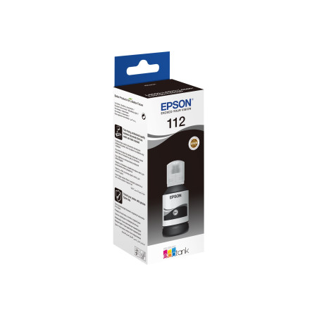 Epson 112 EcoTank Pigment | C13T06C14A | Ink Bottle | Black