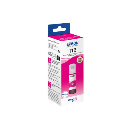 Epson 112 EcoTank Pigment | C13T06C34A | Ink Bottle | Magenta