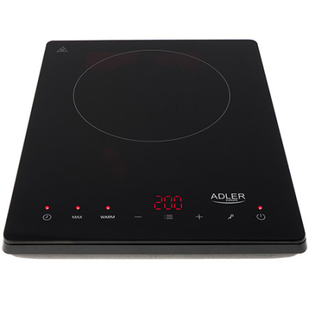 Adler | Hob | AD 6513 | Number of burners/cooking zones 1 | LCD Display | Black | Induction