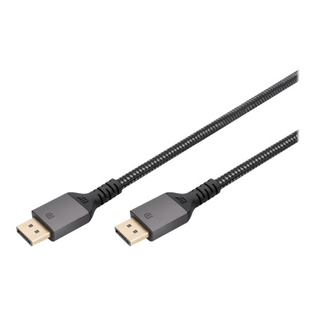 Digitus | DisplayPort Connector Cable 1.4 | Black | DP to DP | 1 m