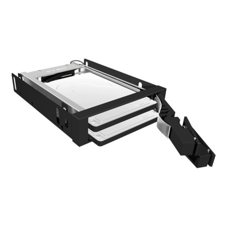 Icy Box IB-2227StS Storage Drive Cage for 2.5" HDD, Black | Raidsonic