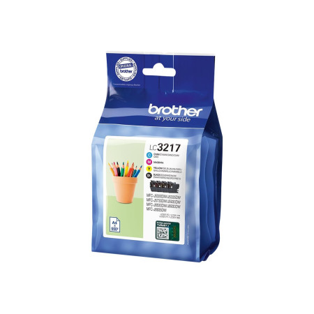 Brother LC3217VALDR | Ink Cartridge | Black/ cyan/ magenta/ yellow