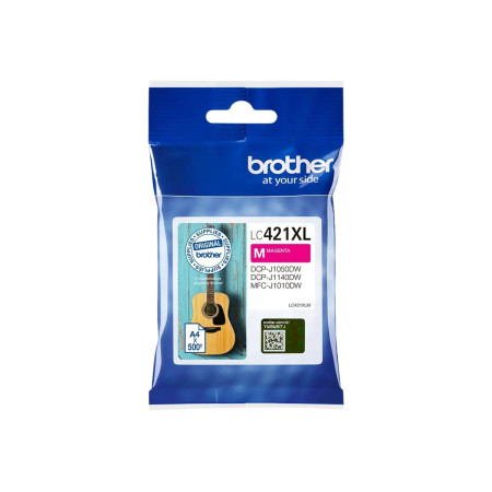 Brother LC421XLM Ink Cartridge, Magenta | Brother LC421XLM | Ink Cartridge | Magenta