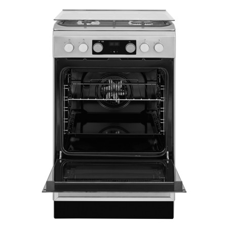 Whirlpool Cooker | WS5G8CHX/E/1 | Hob type Gas | Oven type Electric | Stainless steel | Width 50 cm | LED | Depth 60 cm | 60 L