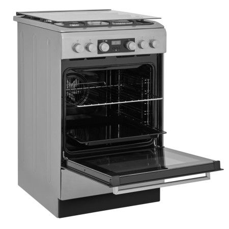 Whirlpool Cooker | WS5G8CHX/E/1 | Hob type Gas | Oven type Electric | Stainless steel | Width 50 cm | LED | Depth 60 cm | 60 L