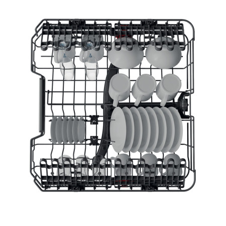 Whirlpool Dishwasher | W0I D751A X | Built-in | Width 59.8 cm | Number of place settings 14 | Number of programs 11 | Energy eff