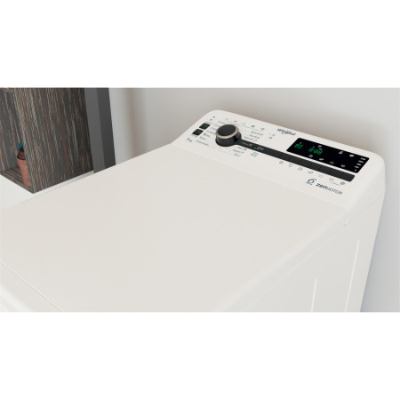 Whirlpool Washing Machine | TDLRB 7232BS EU | Energy efficiency class D | Top loading | Washing capacity 7 kg | 1200 RPM | Depth