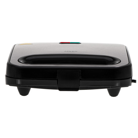 Adler Sandwich Maker | AD 3076 | 1000 W | Number of plates 1 | Black/Silver