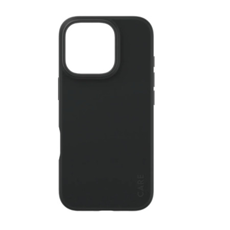 CARE Fashionable Case | Back cover | Apple | iPhone 16 PRO | Recycled plastic | Black