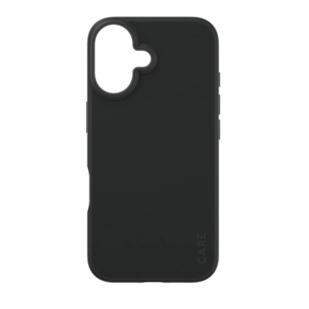 CARE Fashionable Case | Back cover | Apple | iPhone 16 | Recycled plastic | Black