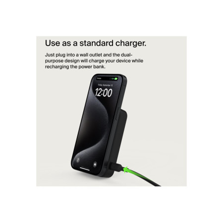 Belkin BoostCharge Pro Magnetic Power Bank with Qi2 15W 10K | 10000 mAh | Black