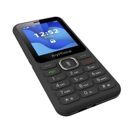 myPhone 6320 | Black | 2.4 " | TFT | 32 MB | 32 MB | Dual SIM | Main camera resolution 0.3 MP | 100 mAh