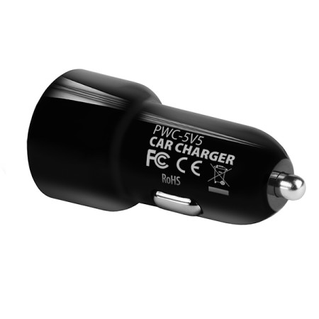 AXAGON Dual car charger, 24W | PWC-5V5