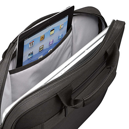 Case Logic | DLC115 | Fits up to size 15 " | Messenger - Briefcase | Black | Shoulder strap