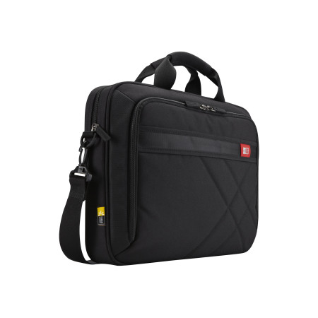 Case Logic | DLC115 | Fits up to size 15 " | Messenger - Briefcase | Black | Shoulder strap