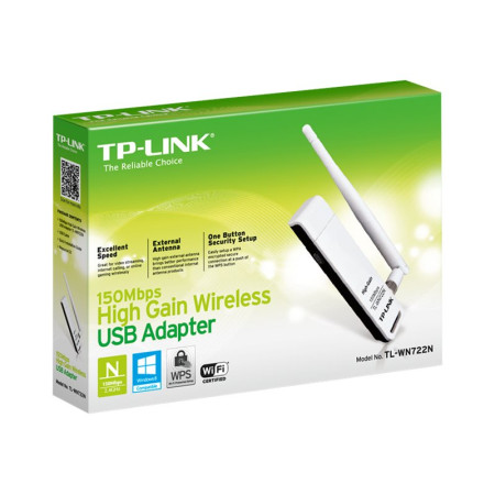 TP-LINK | USB 2.0 Adapter | TL-WN722N