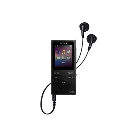 Sony Walkman NW-E394B MP3 Player with FM radio, 8GB, Black | MP3 Player with FM radio | Walkman NW-E394B | Internal memory 8 GB 