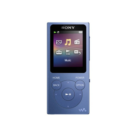 Sony Walkman NW-E394L MP3 Player with FM radio, 8GB, Blue | MP3 Player with FM radio | Walkman NW-E394L | Internal memory 8 GB |